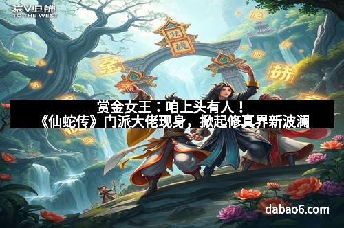 赏金女王：咱上头有人！《仙蛇传》门派大佬现身，掀起修真界新波澜